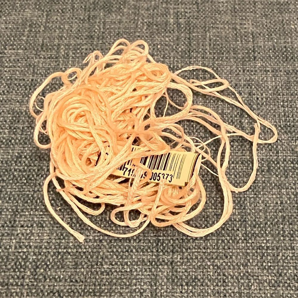 Pink Needlepoint Thread Yarn